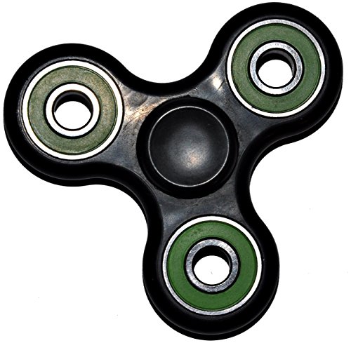 AMZone Fidget Ultra Fast Tri Spinner With Unique Center Curve Button And Enhanced Spinning time for Reducing Stress, ADHD, Anxiety for Adults and Children (green) AMZone Fidget Ultra Fast Tri Spinner With Unique Center Curve Button And Enhanced Spinning time for Reducing Stress, ADHD, Anxiety for Adults and Children (green)