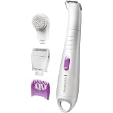 Remington Ultimate Kablosuz Islak ve Kuru Bikini Seti, Kadın Tıraş Makinesi, Ayarlanabilir Detay Jilet ve Peeling Fır&ccedil;ası, WP