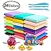 Produktbild SWZY Fluffy Slime Kit Flauschige Schleim Kit Ultra Light Modeling Polymer Clay Set Modeling Dough DIY Educational Gift for Kids 24 Colors