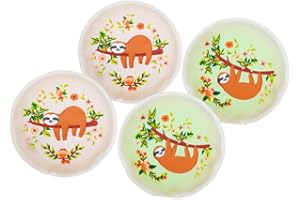 MC-Trend set di 4 scaldamani bradipo per dita calde contro le mani fredde in autunno e inverno, riutilizzabili