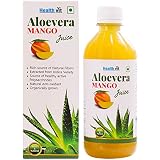 Healthvit 100% Natural Aloevera Mango Juice - 500 ml