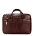 The Clownfish 13 inch / 14 inch Synthetic Signature Series Laptop and Tablet Bag - Macbook Air, Macbook Pro Laptop Bag (Brown) RS.1490.00