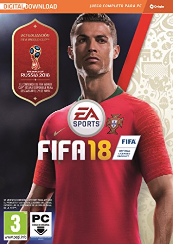 FIFA 18 - Edici  n est  ndar  La caja contiene un c  digo de descarga - Origin 