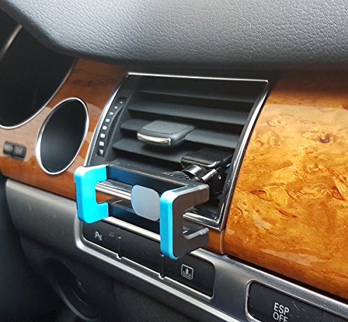 BrainWizzÂ® 360 Air Vent - Porta cellulare, supporto da auto universale del supporto griglia di ventilazione / Ventilazione iPhone 5S / 6S iPhone / iPhone 6 / 6S PiÃ¹ iPhone / iPhone 6 Plus / S4 e S5 Samsung Galaxy e S6 / HTC uno / Sony Xperia / Nokia / Huawei / Acer / Google Nexus / Nexus 6 / LG / Xiaomi
