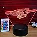 Produktbild Ybhfc Kinder Trek Battleship 3D Lichter Usb Touch Bunte Kleine Tischlampen Led Nachtlichter, Drei-Ton-Licht Konstanter Strom 85-265V