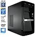 Produktbild SNOGARD Business Office & Multimedia PC | Intel Core i5-7500 Quad Core | 8096MB DDR4 RAM | 240GB SSD SATA III | Professional Desktop PC - Leises Arbeitsplatz System mit viel Power