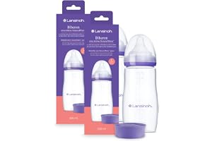 Lansinoh NaturalWave L nappflaska med napp 2 330 ml