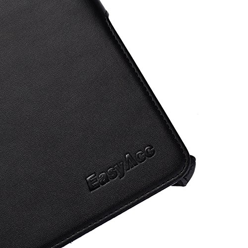 EasyAcc® PU Leder Tasche Smart Cover für Apple iPad 4 /the New iPad 3 Case mit Multi Ständer Auto Sleep Wake up Funktion (PU Leder, Schwarz) - 4