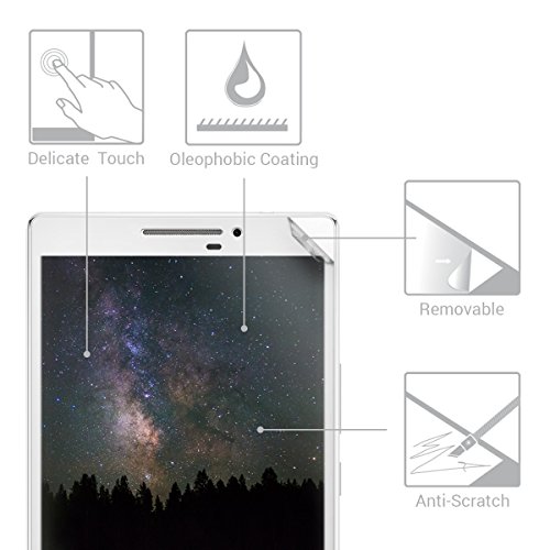 3x kwmobile Folie matt für Asus ZenPad 7 Displayschutzfolie – Schutzfolie Anti-Fingerabdruck Displayschutz Displayfolie entspiegelt - 2