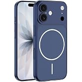Kilifplus Apple iPhone 16 ile Uyumlu Kılıf, İnce, Sert, MagSafe Şarj &Ouml;zellikli Kamera Lens Koruyuculu, Premium M-Spark Kapak,