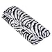 Tinksky Half column Shaped Zebra Stripe Nail Art Manicure Soft Hand Rest Cushion Pillow