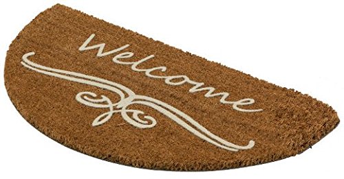 Astra Otto Golze Kokosmatte Halbrund Welcome 075 x 045 cm