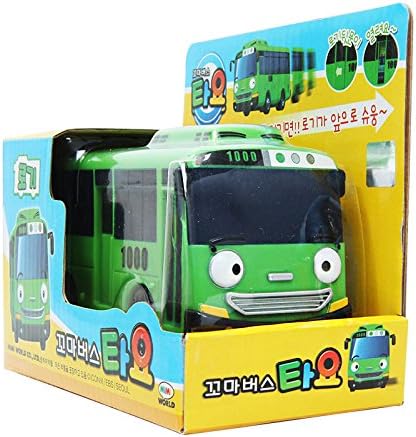 Rogi green bus / Tayo little bus pull back function mini car (standard &amp; sweety)