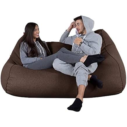 Sitzsack mit Fell