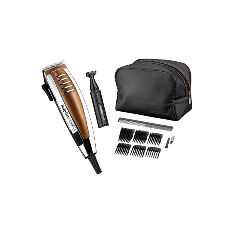 Babyliss-for-Men-Professional-Corded-Mains-Hair-Clipper-Gift-Set-Copper BaByliss for Men Professional Corded Mains Hair Clipper Gift Set, Copper