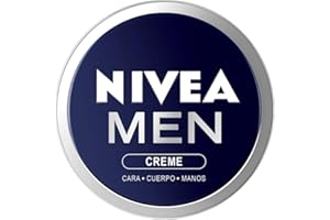 NIVEA MEN Creme (1 x 150 ml), crema para hombres, crema para cara, crema corporal hidratante, crema multiusos hidratante para el cuidado de la piel masculina
