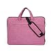Produktbild SLONG Laptop Bag 15 Zoll Multifunktionale Laptop-Schutztasche, Wasserfester Stoßdämpfer-Kofferraum mit Griff Für MacBook Air MacBook Pro Surface Book iPad,Pink
