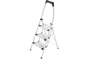 Hailo 4303-301 LivingStep Comfort Plus Folding Stepladder with 3 Steps