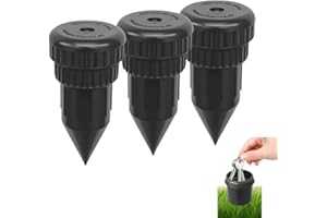 MONTTESE Pack 3 Caja fuerte pequeña, Escondedor llaves jardín césped, caja seguridad oculta con compartimento secreto, caja escondite ideal para llaves y objetos de valor, escondite dinero