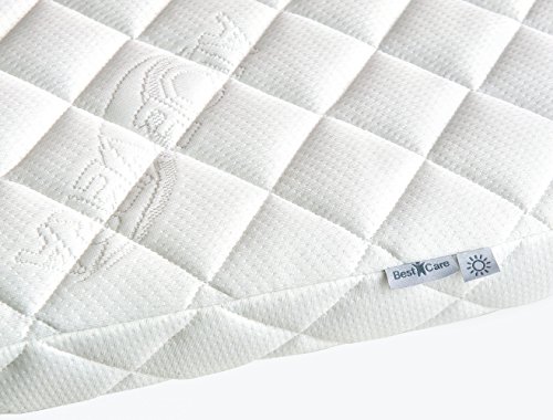 BestCare® 2-seitige (Sommer / Winter) Aero Kinderbettmatratze, Kinderwagenmatratze, Matratze mit Aloe Vera, Kindermatratze, Wiegematratze, ein kühleres und angenehmes Schlafgefühl zu jeder Jahreszeit - 4