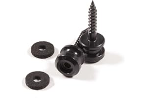 Schaller S-Lock boutons, noir chromé (2)