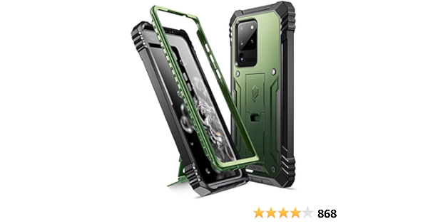 Poetic Samsung Galaxy S Ultra Coque Housse De Protection Antichoc A Double Couche Pour L Ensemble Du Materiel Serie Revolution Coque Pour Samsung Galaxy S Ultra Vert Metallique Amazon Fr High Tech