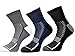 Naviya Mens Premium Cotton Ankle Socks (Naviya 3 Pairs _Black,Multicolor _Free Size) RS.255.00