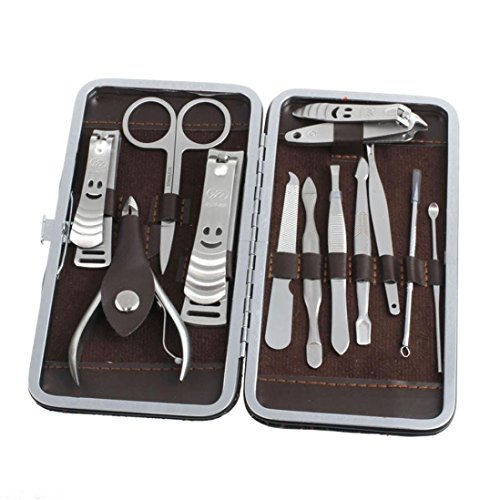 AAJ Personal Care Nail-Clippers Manicure Pedicure Set 12 in 1