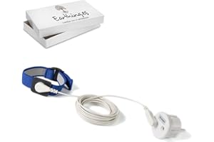 EARTHING.ES Pulsera de Earthing Grounding - Reducción de Estrés, Mejora del Sueño, Renovación de Energía y Equilibrio Emocional - Accesorio Elegante para Bienestar y Salud Natural