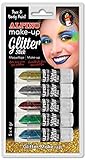 Maquillaje de fiesta Alpino- BLISTER 5 GLITTER STICK SURTIDO, Color (DL000084BL)