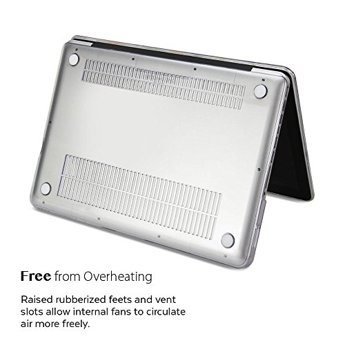 GMYLE Klar Blumen Hart Gl  nzend Fall-Abdeckung H  lle Etui Tasche f  r Alt MacBook Pro 13 mit Retina display  Modell  A1425   A1502  ohne CD-ROM Driv