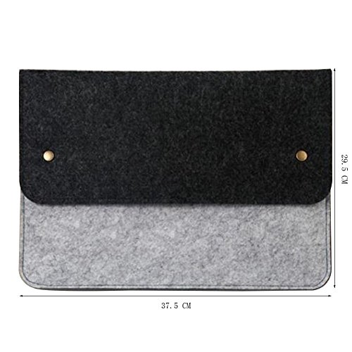Moollyfox Laptops Notebook-Sleeve Hülle Apple Dell Lenovo Ultrabooks Filze Computer-Tasche - 2