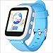 Produktbild Leydee Smart Watch Kinder GPRS + Basisstation Standort Positionierung Kinder Uhr SIM Karte SOS Anruf Ort Finder Gerät Verfolger Kind Safe Anti Lost Monitor für Android IOS , blue