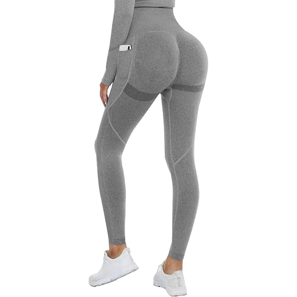 Merlvida Leggings Sportivi Donna Vita Alta - Push Up, Controllo Pancia, Anticellulite - Foto 7