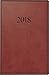 Produktbild rido/idé 701105470 Taschenkalender partner/Industrie I, 2 Seiten = 1 Woche, 72 x 112 mm, Kunstleder-Einband Prestige braun, Kalendarium 2018