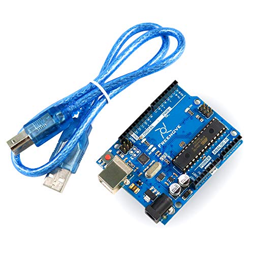 Freenove R3 Board (Compatible with Arduino IDE) with USB Cable And Detailed Tutorial