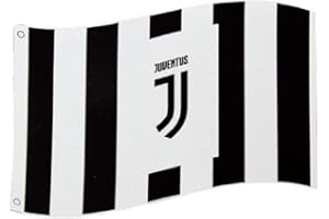 Juventus FC Juventus Deco Bandiera 5x3 Adulto Unisex Multicolore (Multicolore), Taglia Unica