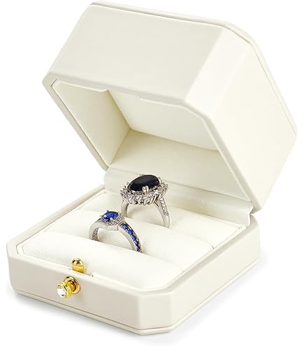 Boîte à Bague De Mariage, Boîte De Rangement Pour Bague De