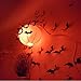 12pcs 3D Stereoscopic Bat Halloween Wall Sticker Decal Removable Home Decoration