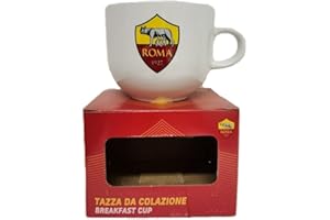 GIEMME Offizieller Jumbo Milchbecher Roma AS Logo Wolf 1927 in Geschenkbox