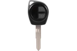 Zerone Guscio Chiave di Ricambio, Guscio Chiave Telecomando a 2 Pulsanti Compatibile per Suzuki Vitara Swift Ignis SX4 Liana Alto