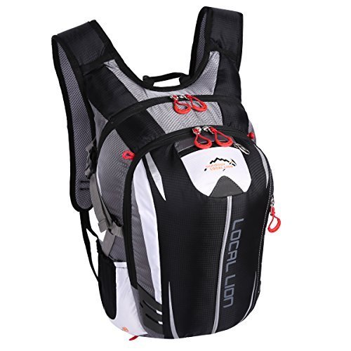Local Lion Erwachsene Fahrradrucksack Trinkrucksack Reiserucksack Sportrucksack Tagesrucksack Outdoor Ultraleicht Wasserabweisend 18L - 8