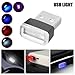 Produktbild Zantec KFZ USB-Atmosphärenlicht - Universal Mini-USB-LED, kabellose Innenbeleuchtung für das Auto, Fußlampe, 1 Stück, weiß