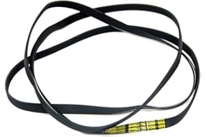 HOTPOINT EXQUISIT Wäschetrockner Keilriemen - 1894h7, Original Ersatz-Antriebsriemen für Ihre Exquisit Wäschetrockner, Schwarz, Legierter Stahl, Toplader, Frontlader, Trockner