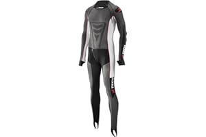 4MOTO Sottotuta moto tecnica traspirante e resistente nera, grigia e bianca sottotuta Misano XTECH taglia M