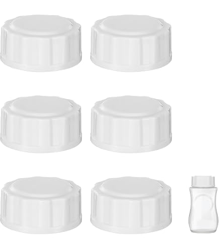 Maymom Anelli di Fissaggio per Tettarelle di Biberon, Compatibili con Bottiglie Philips Avent Natural in Plastica e Vetro, Non Compatibili con Tettarelle Anti-Colic, Senza BPA, Set da 4 Pezzi