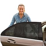 ShadeSox Universal Fit Car Side Window Baby Sun Shade - Protects Your Baby and Older Kids from the Sun, Fits All (99%) Cars! Most SUV