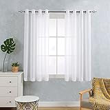 schlaufen gardinen 140 cm hoch Gemütliches Gefühl : Die leichten Vorhänge verleihen die Räume eine elegante, romantische Atomsphäre.