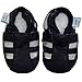 Soft Leather Baby sandal shoes boys or girls with Suede Soles by Dotty Fish with Suede Soles. Navy - 6-12 months