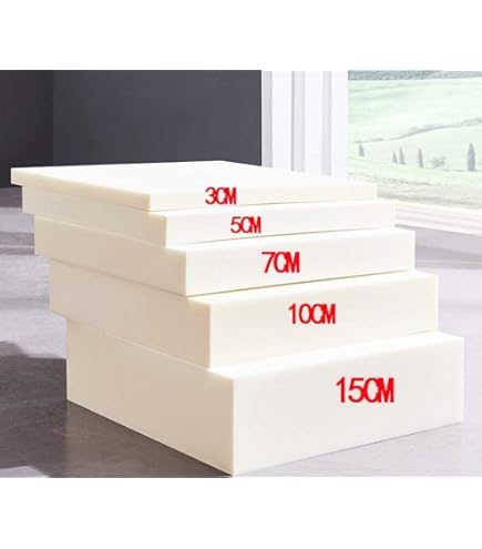 Cuscino In Schiuma Ad Alta Densit&agrave;, Imbottitura Di Ricambio Per Divano Con Taglio Personalizzato, Spugna Rotonda Spessa 3 Cm, Per Sedie Da Pranzo (65 Cm), Morbido Comfort